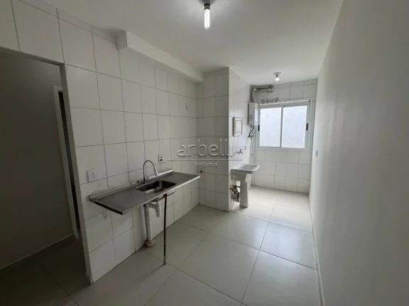 Imagem Apartamento com 47,90 M² com 2 dormitórios, sala, sacada, cozinha, área de serviços, 1 banheiro,...