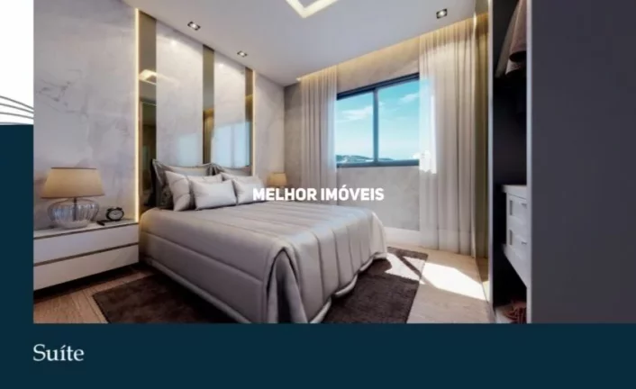 Imagem Apartamenta com vista arcial para o Mar à venda com 2 suítes localizado em Itapema.