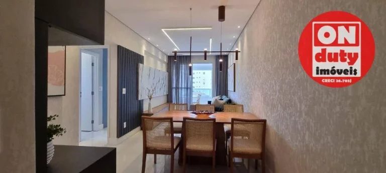 Imagem Apartamento com 2 dormitórios à venda, 84 m² por R$ 1.367.300,00 - Ponta da Praia - Santos/SP