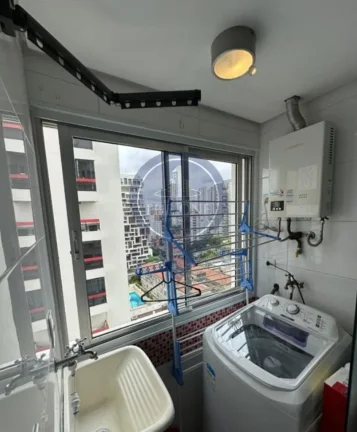 Imagem Apartamento para locação em Pinheiros, São Paulo-SP: 2 quartos, 2 banheiros, 1 vaga de garagem, 55m².