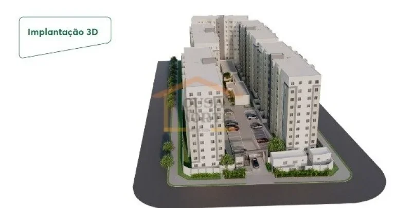 Imagem Apartamentos de 2 dormitórios (com opção de varanda e vaga de garagem) a partir de 32,73m², com ...