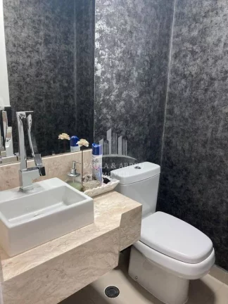 Imagem Vendo Apartamento de Alto Padrão (Fica Tudo) 3 Suítes, 122m², 5 Banheiros, Sala 3 Ambientes, Lazer Completo no melhor bairro de Santo André, Jardim