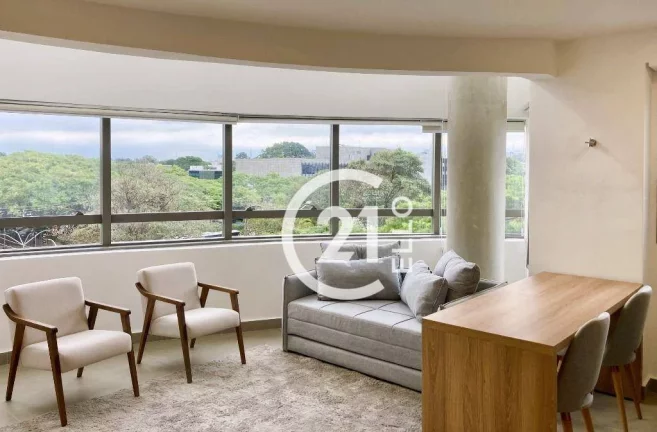 Apartamento Duplex com 1 dormitório à venda, 61 m² por R$ 1.200.000,00 - Ibirapuera - São Paulo/SP