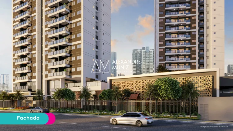 Imagem Mood Parque do Cocó, lançamento. Apartamentos à venda no Cocó, Fortaleza-CE
