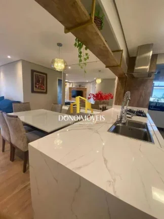 Imagem Apartamento decorado com 104m², 3 dormitórios (2 suítes), 2 vagas, móveis planejados inclusos! E...