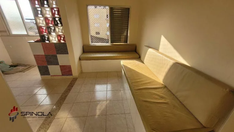 Imagem Apartamento com 1 dormitório à venda, 39 m² por R$ 235.000,00 - Vila Caiçara - Praia Grande/SP