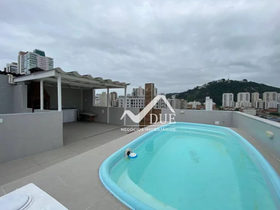 Imagem Cobertura com 3 dormitórios à venda, 177 m² por R$ 1.500.000 - Campo Grande - Santos/SP