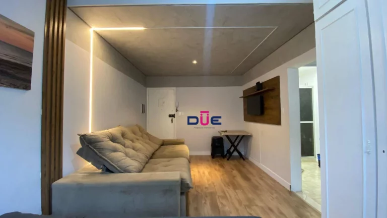 Apartamento à venda, 30 m² por R$ 215.000 - Centro - São Vicente/SP