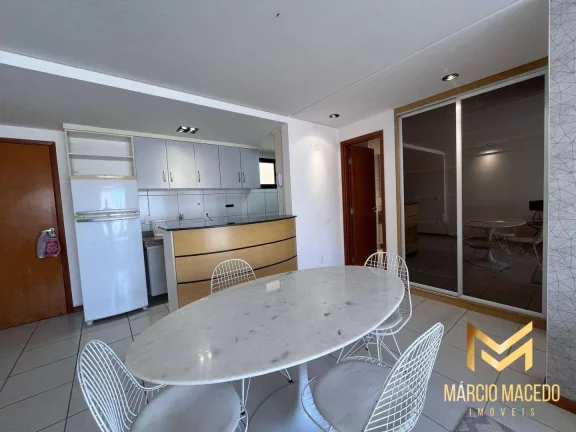 Imagem Apartamento com 1 dormitório à venda, 59 m² por R$ 470.000,00 - Meireles - Fortaleza/CE