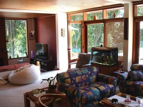 Imagem Casa com 4 dormitórios à venda, 400 m² por R$ 2.400.000,00 - Granja Viana - Jandira/SP