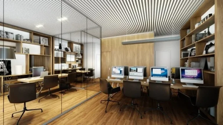 Imagem Todas as unidades com infraestrutura para automação, segurança patrimonial, centrais de atendimen...