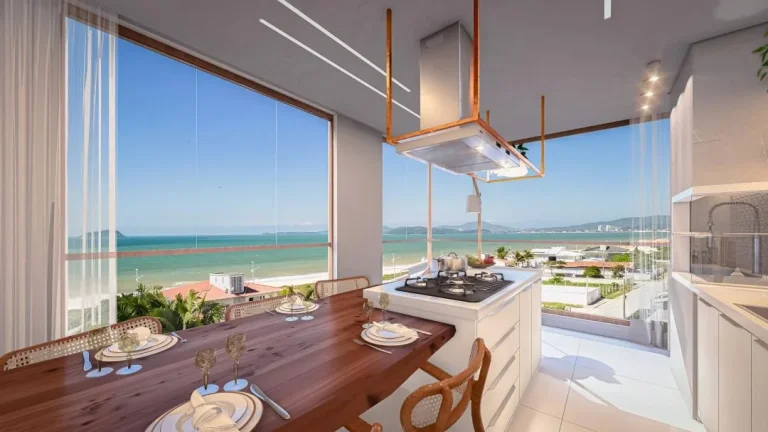 Imagem LANÇAMENTO - Apartamento à venda em Balneário Piçarras - Vista-mar 2 suítes no Bairro Itacolomi a venda com Adriano carpes Imóveis