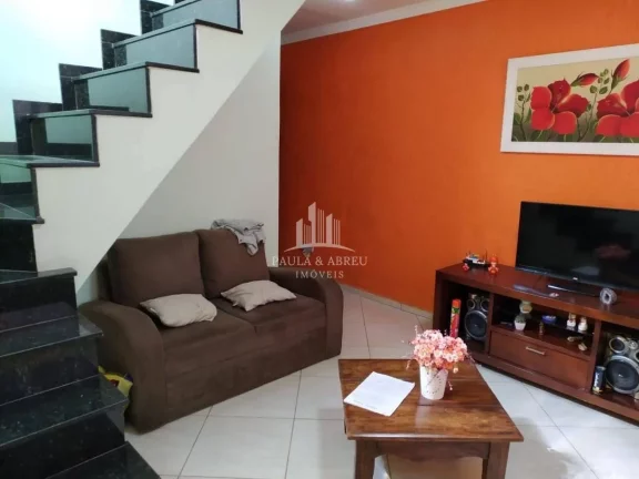 Imagem Sobrado 3 Dormitórios 1 Suíte, CLoset com Sacada no Jardim Zaíra 3, Mauá-SP