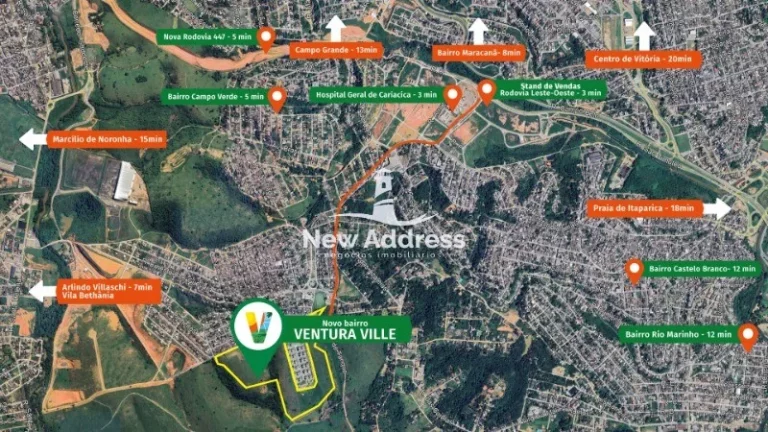 Imagem Lote de 272m² em Cariacica: financiamento sem comprovação de renda, parcelamento facilitado e entregue com infraestrutura completa!