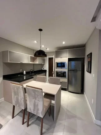 Imagem Apartamento mobiliado de 1 dormitório e 1 vaga na Meia Praia, Itapema/SC