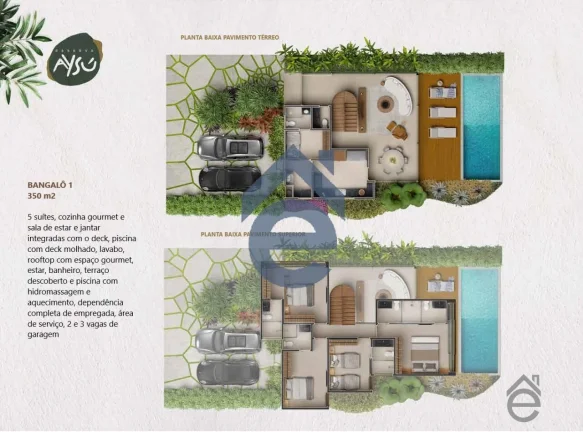 Imagem Casa à venda de alto padrão, Reserva Aysú em São Miguel dos Milagres, excelente