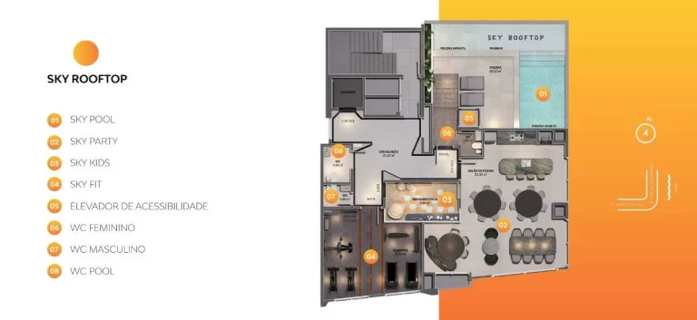Imagem Apartamentos à venda SKY Rooftop !