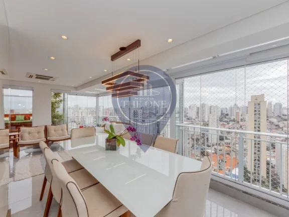 Imagem Luxuosa Cobertura à Venda no Bosque da Saúde, São Paulo-SP: 3 Quartos, 3 Suítes, 2 Salas, 4 Banheiros, 4 Vagas, 175m²