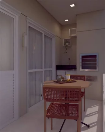 Imagem CASA COM 80 m² - CAIÇARA - PRAIA GRANDE SP