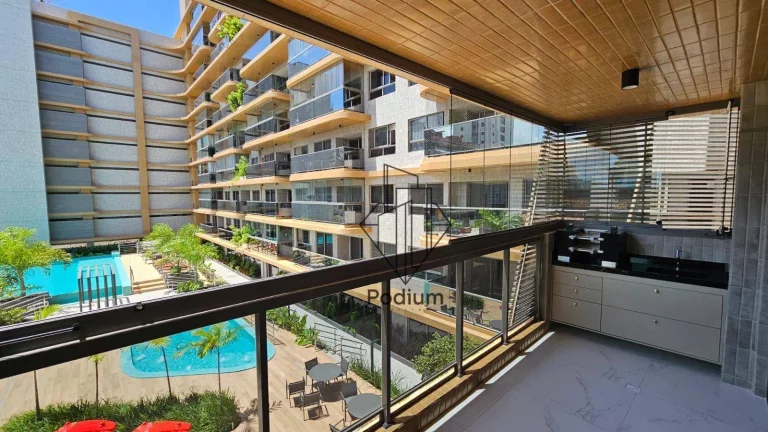 Imagem Apartamento em Condomínio Club projetado e mobiliado com varanda/sacada gourmet a 250m do mar da praia do Bessa / Jardim Oceania- AP2593.