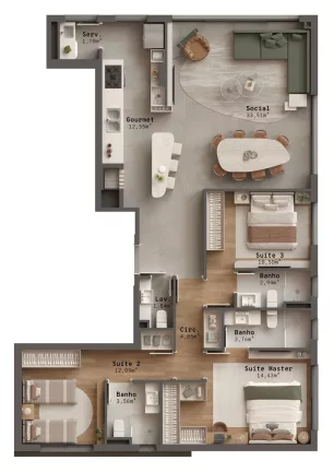 Imagem YN Petrópolis - Apartamento à venda no bairro Petrópolis - Porto Alegre/RS