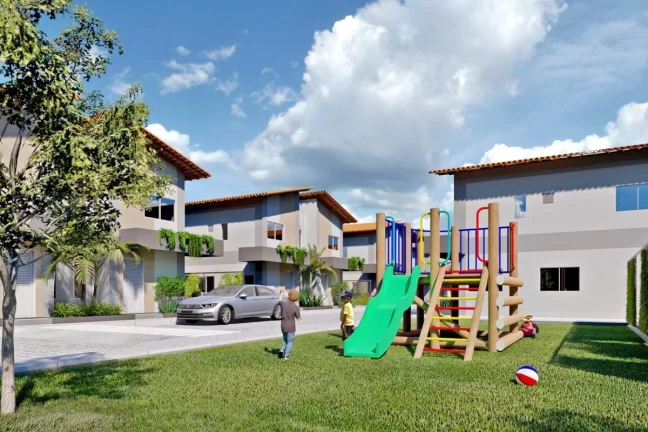 Imagem Casa duplex em condomínio fechado (em construção), 2 dormitórios à venda por R$ 173.000,00 - Cond. MORENA BRODER PARK - Sabiazal - Parnaíba/PI