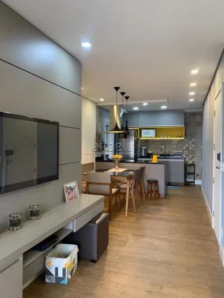 Imagem Apartamento com 88 M² com 3 dormitórios sendo 1 suíte, 3 banheiros, varanda, sala, cozinha com ba...