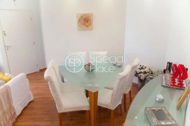 Imagem Apartamento de 116m² no Brooklin, totalmente reformado com living para 3 ambientes, sacada, lavabo,...
