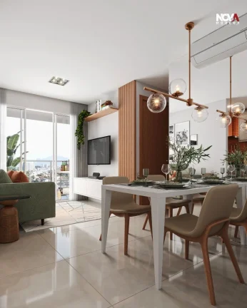 Imagem Conheça o novo apartamento no empreendimento Ilha de Mykonos, localizado na Praia de Itaparica, Vil...
