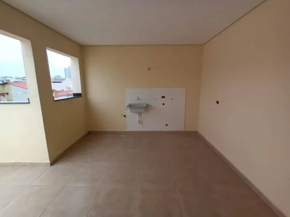 Imagem Cobertura com 2 dormitórios à venda, 124 m² por R$ 477.000,00 - Vila Pires - Santo André/SP