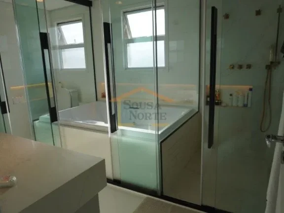 Imagem Apartamento de alto padrão, 297m², porteira fechada, 3 dormitórios, sendo 3 suites, 1 com hidroma...