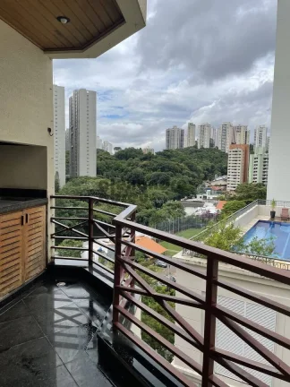 Imagem Apartamento tipo loft com terraço e 2 vagas no Morumbi