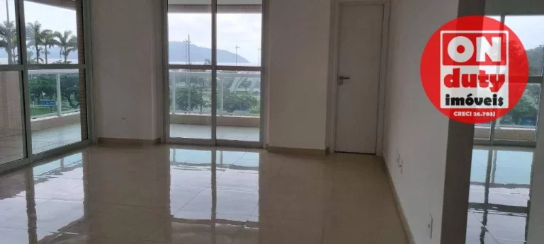 Imagem Apartamento Garden com 3 dormitórios à venda, 191 m² por R$ 2.284.480,00 - José Menino - Santos/SP