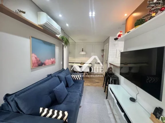 Imagem Apartamento com 2 quartos à venda, 63 m² por R$ 590.000 - Marapé - Santos/SP