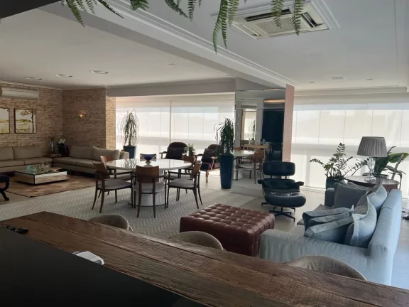 Imagem Apartamento cinematográfico no coração do Gonzaga, 3 suítes, 4 vags privativas, lazer completo, porteira fechada.