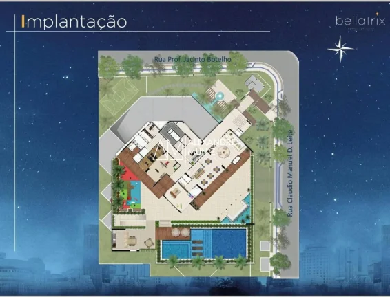 Imagem Bellatrix Residence, 3 quartos, apartamento à venda no Guararapes.