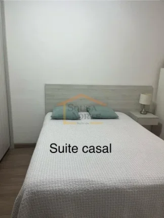 Imagem Apartamento 2 dormitórios, sendo 1 suíte, sala 2 ambientes, sacada, cozinha planejada, área de se...