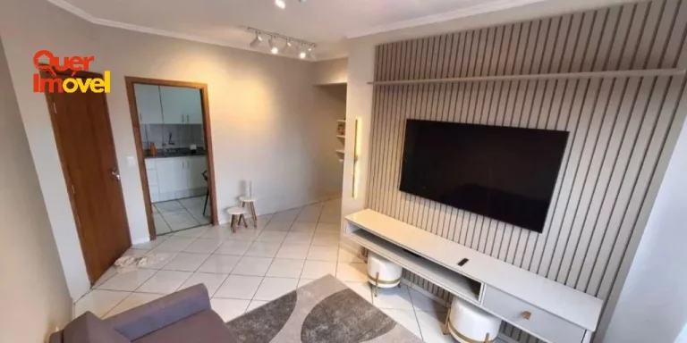 Imagem Apartamento à venda no Jardim Botânico em Ribeirão Preto-SP: 2 quartos, 1 suíte, 2 banheiros, 1 vaga de garagem, 60,00 m². Quer Imóvel Negócios Imobiliários.