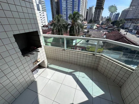 Imagem Apartamento com 2 dormitórios à venda, 85 m² por R$ 439.000,00 - Vila Guilhermina - Praia Grande/SP