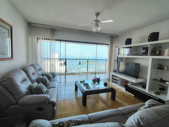 Imagem Oportunidade única: Apartamento à venda em Guarujá-SP, Pitangueiras, 3 quartos, 1 suíte, 2 salas, 3 banheiros, 2 vagas, 172m².