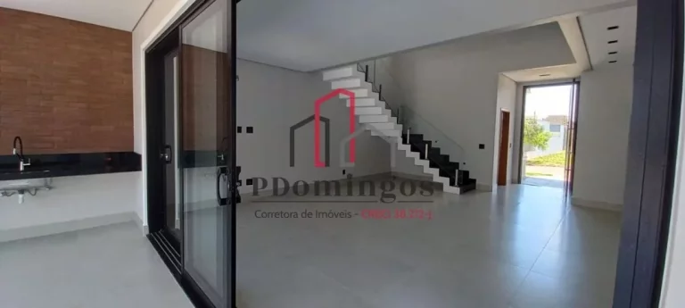 Imagem SOBRADO IMPECÁVEL - COM PISCINA E 3 SUÍTES - CONDOMÍNIO PARQUE OLÍVIO FRANCESCHINI - HORTOLÂNDIA
