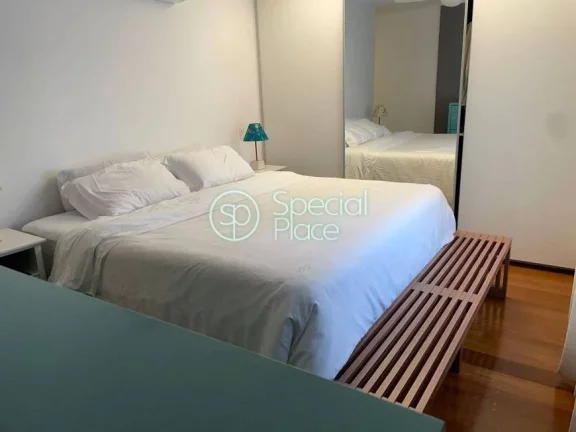 Imagem Ãtimo apartamento Ã  venda no Brooklin - Ãrea: 167,00mÂ² - Living amplo com terraÃ§o na copa das Ã...