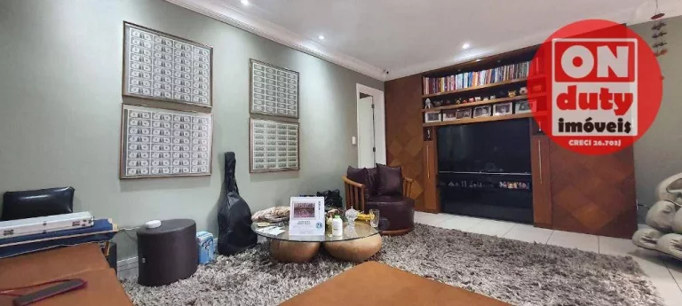 Imagem Apartamento, 152 m² - venda por R$ 1.650.000 ou aluguel por R$ 11.000/mês - Gonzaga - Santos/SP