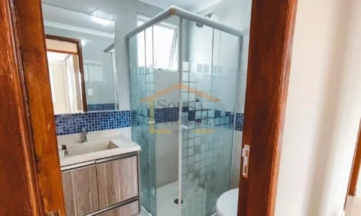 Imagem Apartamento com 83 m², distribuído em 2 dormitórios, sendo 1 suíte, sala com varanda, cozinha am...