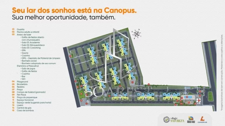 Imagem Village Natureza:Realize seu sonho: 2 Quartos em condomínio - Aproveite as condições
