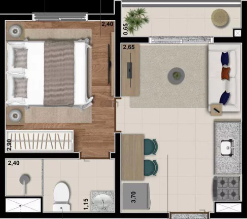 Imagem APARTAMENTO RESIDENCIAL em São Paulo - SP, Saúde