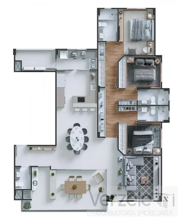 Imagem Apartamento 4 ou + dormitórios para Venda em Balneário Camboriú / SC no bairro Centro