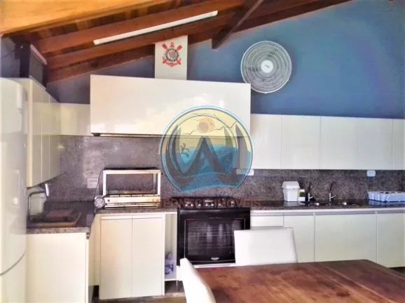 Imagem Casa à venda em Ubatuba-SP, bairro Pereque Mirim, 4 quartos, 2 suítes, 2 salas, 5 banheiros, 6 vagas de garagem, 250,00 m².