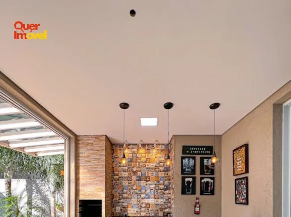 Imagem Imperdível oportunidade: Casa de alto padrão em condomínio no Jardim Cybelli, Ribeirão Preto-SP - 3 quartos, 3 suítes, 3 salas, 5 banheiros, 4 vagas, 190m².