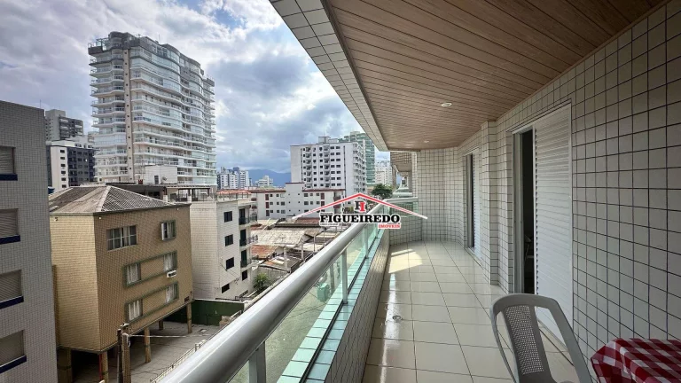 Imagem Apartamento com 2 dormitórios à venda, 108 m² por R$ 680.000,00 - Vila Guilhermina - Praia Grande/SP